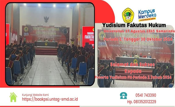 Yudisium Fakultas Hukum 2024